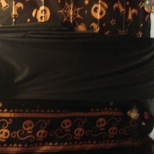 OSFM solid black death costume